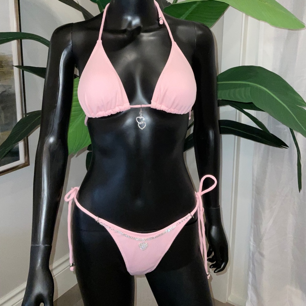 Light Pink Bikini with Charming Bikinis Charms!